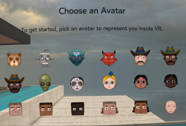 avatar Oculus Social Alpha