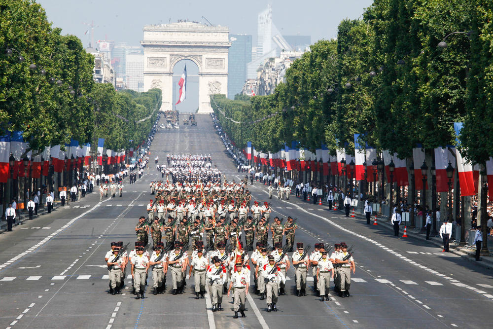 Suivez le défilé du 14 juillet à 360° grâce à TF1 et France 2