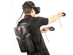 Détails et images du PC sac à dos MSI VR One pour le HTC Vive