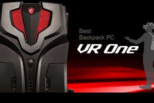 Le PC sac à dos MSI VR One sera disponible en décembre