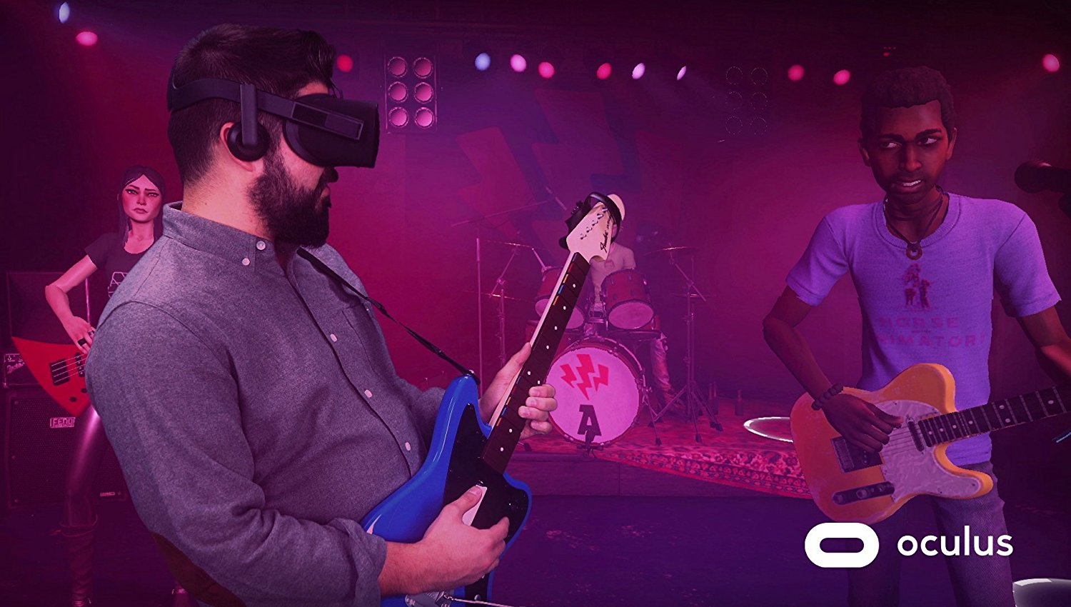 Музыка прокаты. Rock Band VR. VR Rock Band гитара. Guitar Hero VR. Игра гитарист VR.