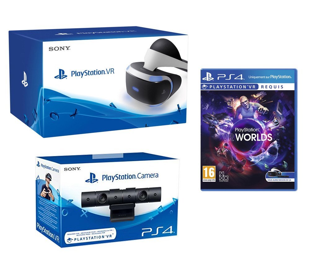La PS Caméra et VR Worlds offerts avec le PlayStation VR