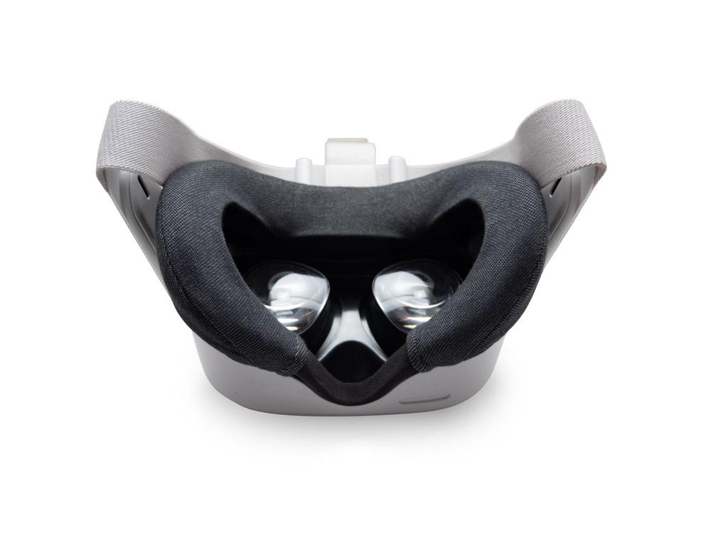 Rouge YIPU Masque en silicone pour Oculus Quest 2 étanche et résistant à la transpiration casque de réalité virtuelle tout-en-un
